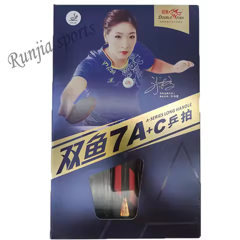 Original finished racket double fish 7a+c 7stars table tennis rackets wenge wood racquet sports pure