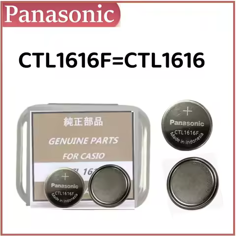 New Original Panasonic CTL1616 CTL1616F rechargeable battery For Casio Solar Watch
