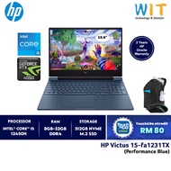 HP Victus 15-fa1231TX /fa1232TX Gaming Laptop (Intel Core i5-12450H/8GB-32GB RAM/512GB SSD/15.6" FHD