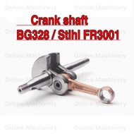 Crankshaft Mesin rumput Ogawa BG328 SUM328 Crank Shaft Stihl fr3001 FR3000 Brush Cutter t328 Spare P