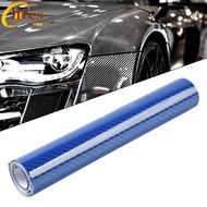 [POPM]7D Car Interior Wrap Sticker Glossy Carbon Fiber Vinyl Film Car Auto Accessories