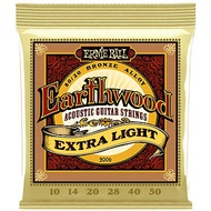 Ernie Ball 2006 Earthwood 80/20 Bronze Acoustic Guitar String/ Tali Gitar Electric Guitar String 222