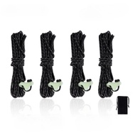 KKN Dyneema Outdoor Camping Tent Wind Rope 4PCS-2mm Lightweight High-strength Wear-resistant Reflect