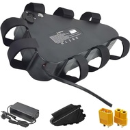 48V52V60V72V Segitiga Ebike 20Ah–30Ah, Basikal Elektrik Litium untuk Motor 250W–5000W, dengan Pengec