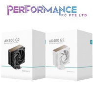 Deepcool AK400 G2 / Deepcool AK400 G2 WHITE / Deepcool AK400 G2 DIGITAL NYX FAN COOLER (3 Year Warra