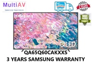 SAMSUNG QLED QA65Q60CAKXXS * AIR SLIM DESIGN * 65INCH 4K ULTRA HD QLED SMART TV * SOLAR REMOTE * QA65Q60C * 65Q60C * 3 YEARS SAMSUNG WARRANTY * 2023 NEW MODEL * NEW SET * SEALED SET