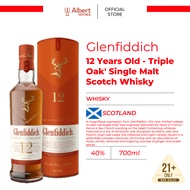 Glenfiddich ’12 Years Old – Triple Oak’ Single Malt Scotch Whisky 威士忌 酒