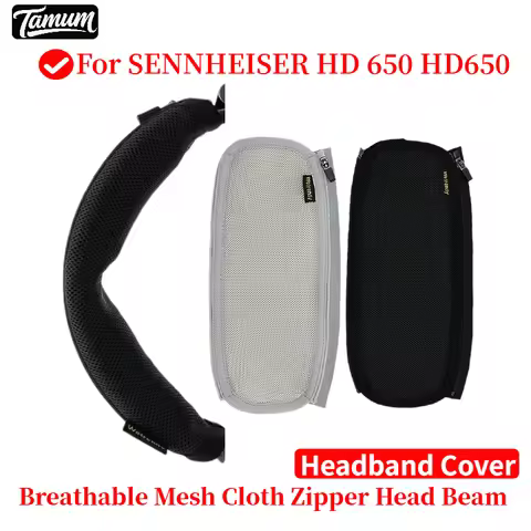 Comfortable Headband Cushion Replacement For SENNHEISER HD 650 HD650 Headphones Head Beam Sleeve Cov