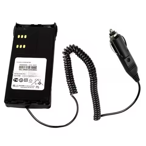 Car Battery Eliminator Charger Adaptor for Motorola Radio GP320 GP328 GP329 GP338 GP340 GP360 GP380