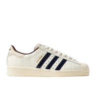 Wales Bonner × adidas Superstar Wonder WhiteCollegiate NavyNight Red Unused