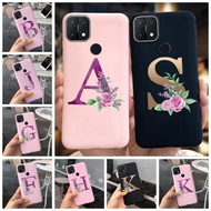 Soft Case Silikon Matte Warna Hitam Pink Untuk Oppo A15 Cph2185 R15 A