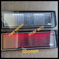 MERAH UNIVERSAL car license plate holder IZY brand white LED red brakebiru front + rear 46 cm TOYOTA