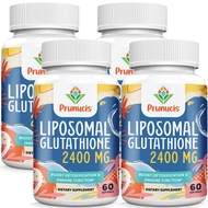 2400MG Liposomal Glutathione, Reduced L-Glutathione, Glutathione Supplement with Vitamin C, Master A