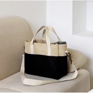 Canvas bag/2-color Korean style diaper bag code HQ005