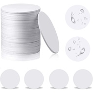 100 PCS NFC Tags NTAG215 NFC Round Cards, 25mm (1 inch) 504 Bytes Memory Blank PVC Coin NFC Cards, C