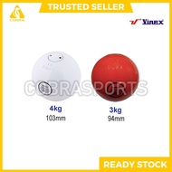 Vinex Shot Putt SUPER CHALLENGE TURNED 3kg 4kg Lontar Peluru