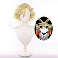 Short Hair Wig for Demon Slayer: Kimetsu no Yaiba Douma for Anime Cosplay Wig