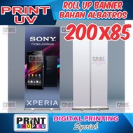 [ ALBATROS ] ROLL BANNER ALBATROS MATERIAL BANNER VERTICAL PRINT UV ROLL UP BANNER (85 X 200 CM)
