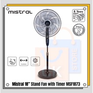 Mistral 18” Stand Fan with Timer MSF1873 | MSF 1873 (8 Years Motor Warranty)