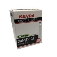 Kenda Bicycle Tire Inner Tube 20 inch 1-1/8 to 1-3/8 for ETRTO 451