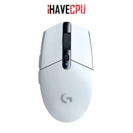 เมาส์ (mouse) iHAVECPU LOGITECH G304 LIGHTSPEED WIRELESS (WHITE)