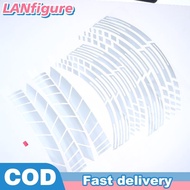 LANfigure 21/18 Inch's For Reflective Motorcycle Wheel Stickers Hub Decal Rim Stripe (PVC Motorcycle