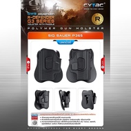 ซองพกนอก ปลดนิ้วชี้ Sig Sauer P365 Cytac (Cytac R-Defender Holster)