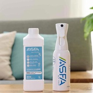 ASFAWATER Disinfectant &amp; Deodorisation Spray │ Refill Bottle (1L)+ Spray Bottle (500ml) 1L &amp;500ml