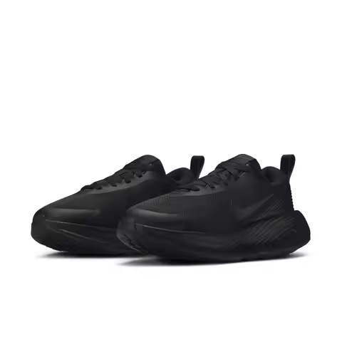 Nike Black Warrior Thick Foam Curved Sole Cushioning Wear-Resistant Training Women's Thick-Soled Run