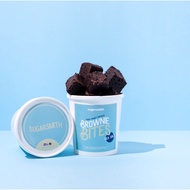 PREMIUM FUDGY DOUBLE CHOCOLATE BROWNIE BITES ( SEA SALT )