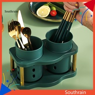 SOU Chopstick Box Chopstick Spoon Holder Large Caliber Chopstick Holder with Drainage Holes Organize Your Kitchen Utensils Efficiently