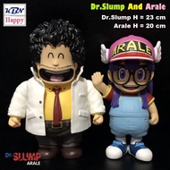 Model Figure Dr.Slump And Arale Soft Vinyl โมเดล ฟิกเกอร์ ดร.สลัมป์ กับ หนูน้อยอาราเล่ งานซอฟท์ไวนิล