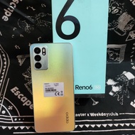 oppo reno 6 5g 8/128gb bekas