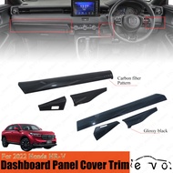 For 2022 - 2023  Honda HR-V HRV Dashboard Panel Cover Trim Vezel Co-Pilot Sticker Decorative Cover Interior Accessories