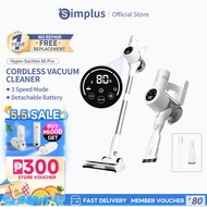 Simplus 3 In1 Cordless Vacuum Cleaner Portable Vacuum Cleaner Handheld Vacuum Cleaner Wireless Vacuu