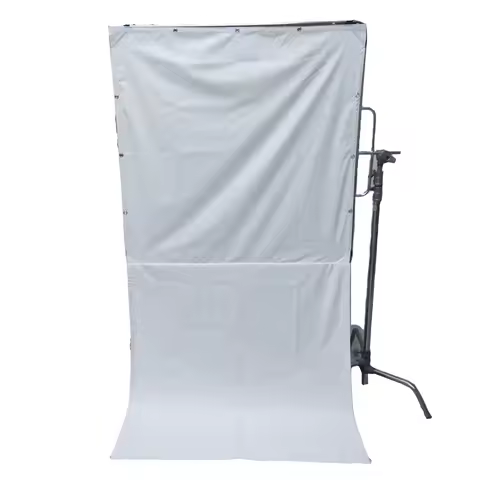 4'x4' 4x4 Ultra Bounce black / white 2in1 Floppy Flag 48"x48" (Cloth Only, without frame)