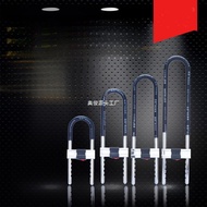 Glass Door Lock U-Shaped Lock Shop U Lock Double Door Mortise Lock Glass Lock Sliding Door Long Lock