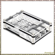 [S D K G] 1 Piece Acrylic Case Case As Shown 9-Layer 92x67x25mm for Raspberry Pi 5, Compatible with 