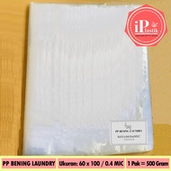 Clear PP Plastic THICK Laundry Plastic/ (1/ 2 KG)