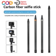 3M Carbon Fiber Camera Extension Stick Invisible Selfie Stick Portable Extendable Wireless Phone Hol