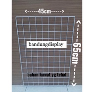 ( PROMO ) RAM JARING KAWAT TEBAL UKURAN 45 CM X 65 CM / Kawat Ram 45 CM x 65 CM TEBAL 3 MM Rak Displ