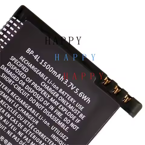 2PC Replacemen BP-4L Battery For Nokia N810 E6-00 6650 N97 E63 E71 E71x E72 E73