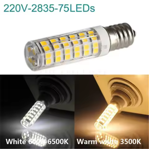 Mini E27 E26 E12 E14 LED Corn Light Bulbs 220V 9W 27LEDs Super Bright Table Desk Lamps Spotlights Fo