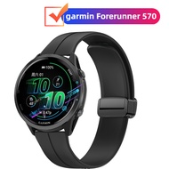 Garmin Forerunner 570 strap Silicone strap Garmin Forerunner 570 47mm 42mm strap Sports wristband