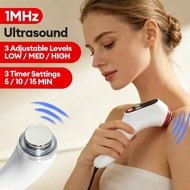 Ultrasound Massager 1MHz 3 Intensity Levels 3  Handheld Portable for Neck Shoulder Back Legs Body Ca