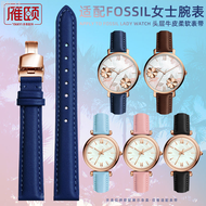 For Fossil ES3843 ES3972 ES4671 ES4502 Genuine Leather Women's Watch Strap 12 14mm