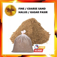 1kg Fine Sand / Pasir Halus / Coarse Sand / Pasir Kasar / 3/4"Aggregate / Concrete Stone / Batu Konk