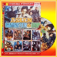 Mandarin Asian Film Cassette Collection of 8in1 Mixed Gangster Collection with Indonesian Text