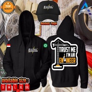 Kaos HOODIE ZIPPER SLETING ELECTRICAL ENGINEERING TRUST ME IM AN ENGINEER ~ READY SIZE S-XXL