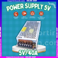 POWER SUPPLY 5V 40 A PSU 5 VOLT 40 AMPERE NET